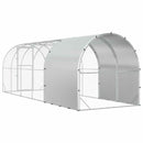 Kyllingehus Sølv 600 x 200 x 200 cm Galvaniseret stål