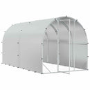 Kyllingehus Sølv 400 x 200 x 200 cm Galvaniseret stål