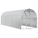 Kyllingehus Sølv 600 x 200 x 200 cm Galvaniseret stål