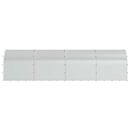 Kyllingehus Sølv 800 x 200 x 200 cm Galvaniseret stål