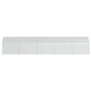 Kyllingehus Sølv 1000 x 200 x 200 cm Galvaniseret stål