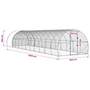 Kyllingehus Sølv 1200 x 300 x 200 cm Galvaniseret stål