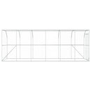Hønsehus Mod Væg Sølv 600 x 150 x 215 cm Galvaniseret stål