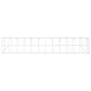 Hønsehus Mod Væg Sølv 600 x 150 x 215 cm Galvaniseret stål