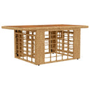 Havesofa Sæt 12 stk. Naturlig og Creme Hvid polyrattan