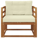 Udendørs Mellem Sofa Naturfarvet