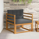 Udendørs Mellem Sofa Naturfarvet
