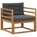 Udendørs Mellem Sofa Naturfarvet
