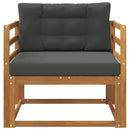 Udendørs Mellem Sofa Naturfarvet