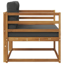 Udendørs Mellem Sofa Naturfarvet