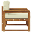 Udendørs Mellem Sofa Naturfarvet