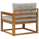 Udendørs Mellem Sofa Naturfarvet