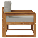 Udendørs Mellem Sofa Naturfarvet