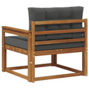 Udendørs Mellem Sofa Naturfarvet