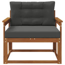 Udendørs Mellem Sofa Naturfarvet
