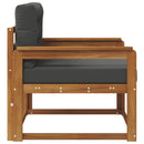 Udendørs Mellem Sofa Naturfarvet