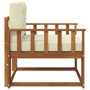 Udendørs Mellem Sofa Naturfarvet
