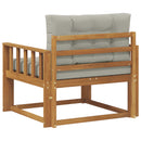 Udendørs Mellem Sofa Naturfarvet