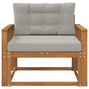 Udendørs Mellem Sofa Naturfarvet