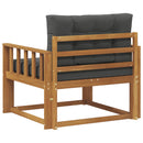 Udendørs Mellem Sofa Naturfarvet