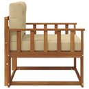 Udendørs Mellem Sofa Naturfarvet