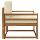 Udendørs Mellem Sofa Naturfarvet