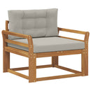 Udendørs Mellem Sofa Naturfarvet