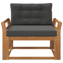 Udendørs Mellem Sofa Naturfarvet