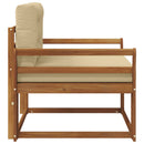 Udendørs Mellem Sofa Naturfarvet