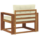 Udendørs Mellem Sofa Naturfarvet
