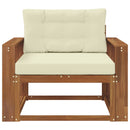 Udendørs Mellem Sofa Naturfarvet
