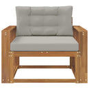 Udendørs Mellem Sofa Naturfarvet