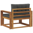 Udendørs Mellem Sofa Naturfarvet