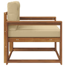 Udendørs Mellem Sofa Naturfarvet