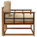 Udendørs Mellem Sofa Naturfarvet