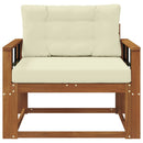 Udendørs Mellem Sofa Naturfarvet