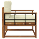 Udendørs Mellem Sofa Naturfarvet