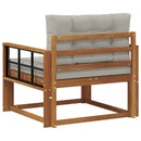 Udendørs Mellem Sofa Naturfarvet