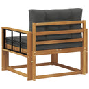 Udendørs Mellem Sofa Naturfarvet