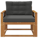 Udendørs Mellem Sofa Naturfarvet