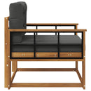 Udendørs Mellem Sofa Naturfarvet