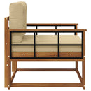 Udendørs Mellem Sofa Naturfarvet