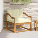 Udendørs Mellem Sofa Naturfarvet