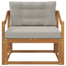 Udendørs Mellem Sofa Naturfarvet