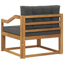Udendørs Mellem Sofa Naturfarvet