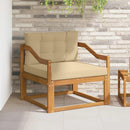 Udendørs Mellem Sofa Naturfarvet