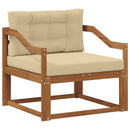 Udendørs Mellem Sofa Naturfarvet