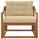 Udendørs Mellem Sofa Naturfarvet