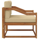 Udendørs Mellem Sofa Naturfarvet