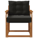 2 Stk Udendørs sofa Massivt Akacietræ Naturfarvet